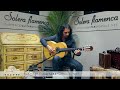 Jesús de Jiménez 2018 flamenco guitar for sale played by José Andrés Cortés