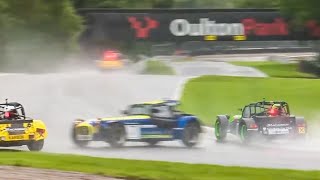 Close Call! Major Adrenaline Moment In My First Caterham Race!