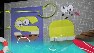 Spongebob Theme Alphabet Letter Cutting Tutorial | Letters S