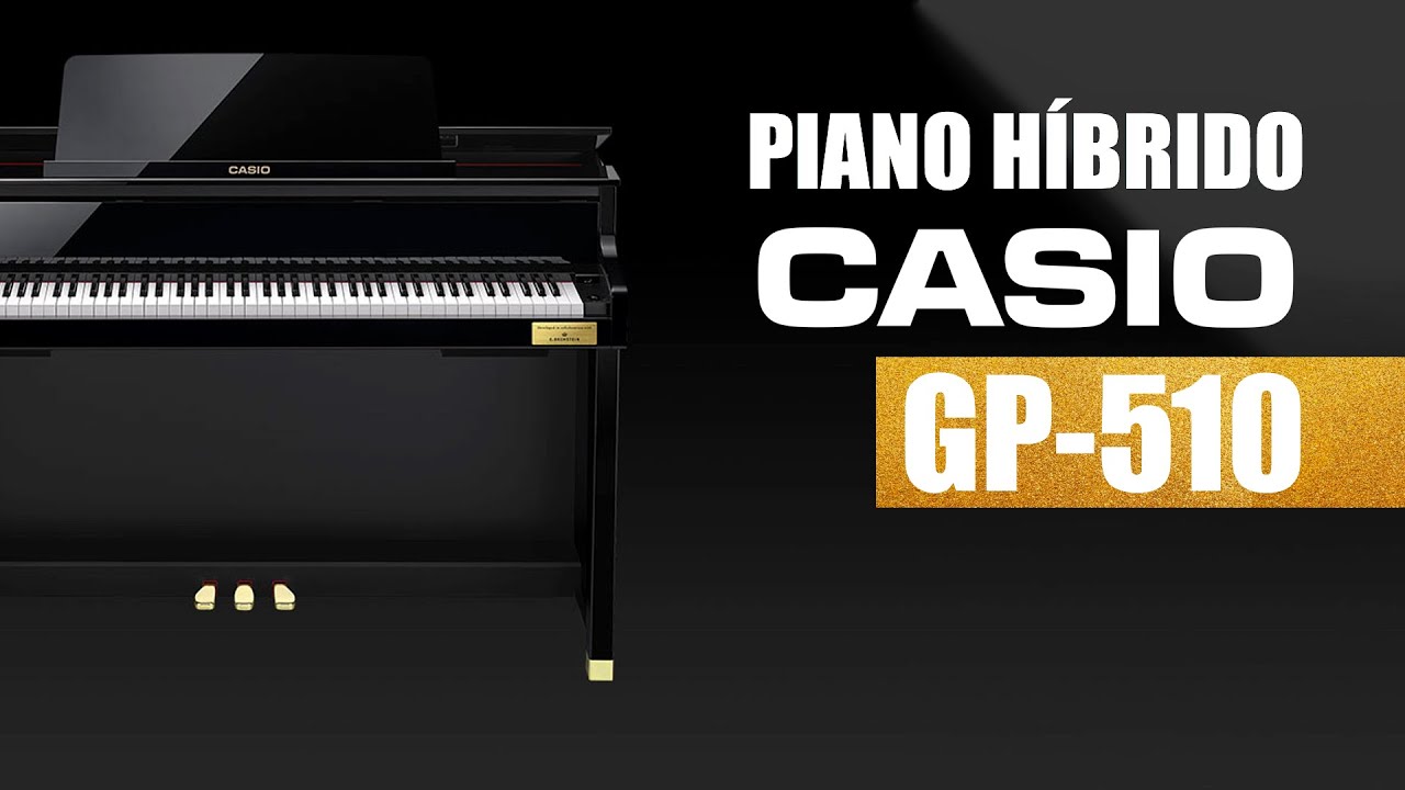 Piano Digital Casio Celviano Grand Hybrid GP-510 - Black Piano