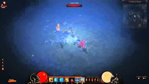 Diablo 3 Fists of Thunder with Indigo Rune