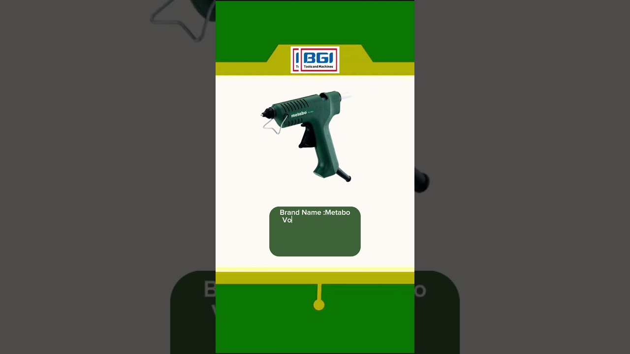 Metabo KE 3000 11 mm Glue gun 618121000 BGI Tools and Machines 