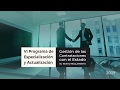 VI PROGRAMA DE ESPECIALIZACIÓN Y ACTUALIZACIÓN (3 Y 4)