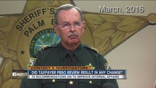 Did taxpayer PBSO review result in any change?