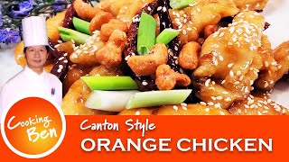 How to cook Orange Chicken.  Canton Tangerine Chicken (鮮橙雞柳) (陳皮雞)