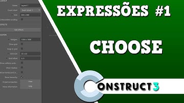 Construct 3 - Expressões #1 - Usando Choose