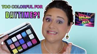 Can This COLORFUL Palette Really Work for Daytime Looks? Adept's Back to the 80s! 2nd Impression!