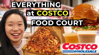 I TRIED THE ENTIRE COSTCO FOOD COURT MENU in Sydney Australia!  悉尼好市多熟食美食