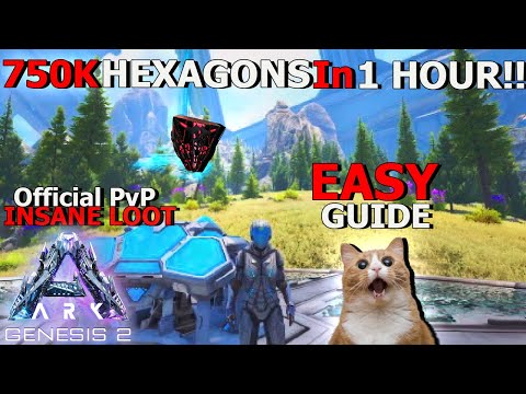 Genesis 2 Best Hexagons Farm Easy Fast Alpha Missions Guide Loot | Ark Survival Evolved