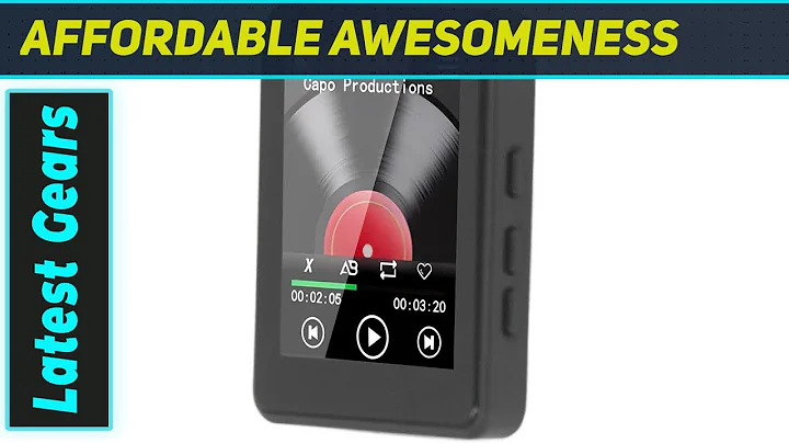 Ultimate Bluetooth MP3 Player: 64GB HiFi Music & More!