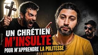 Un chrétien m'insulte pour m'apprendre la politesse @AmirApostat