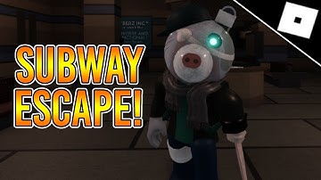 HOW TO ESCAPE CHAPTER 1, THE SUBWAY MAP IN PIGGY: THE LOST BOOK! | ROBLOX