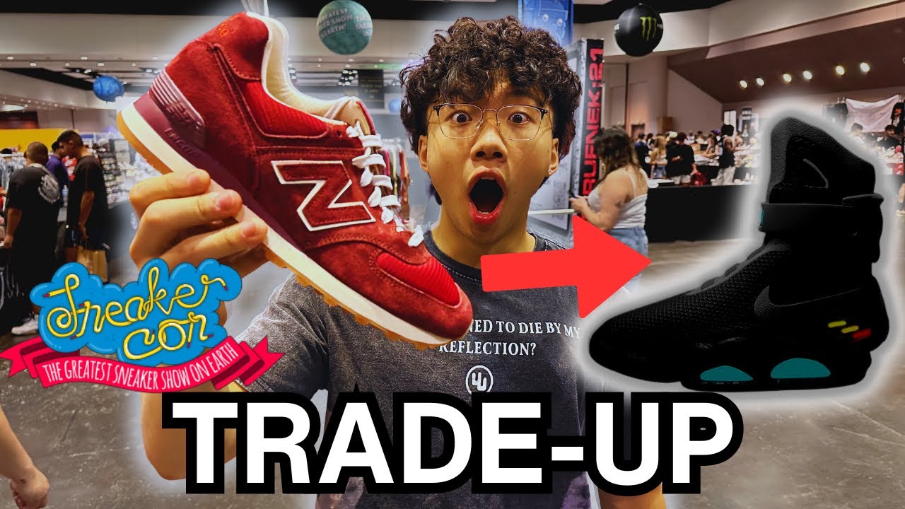 Trading Shoes at Sneaker Con BUT I CAN'T SAY NO!!! - YouTube