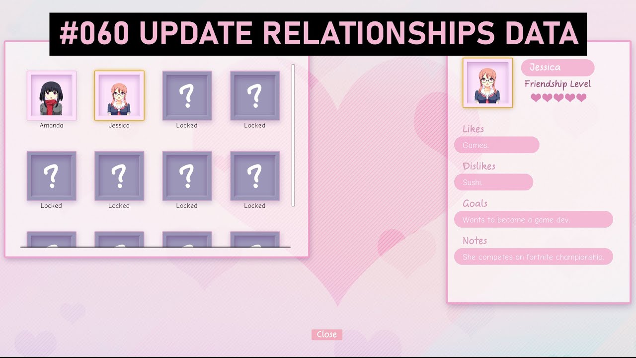 Create a Visual Novel from Scratch in Unreal Engine 5 - #060 - Update ...