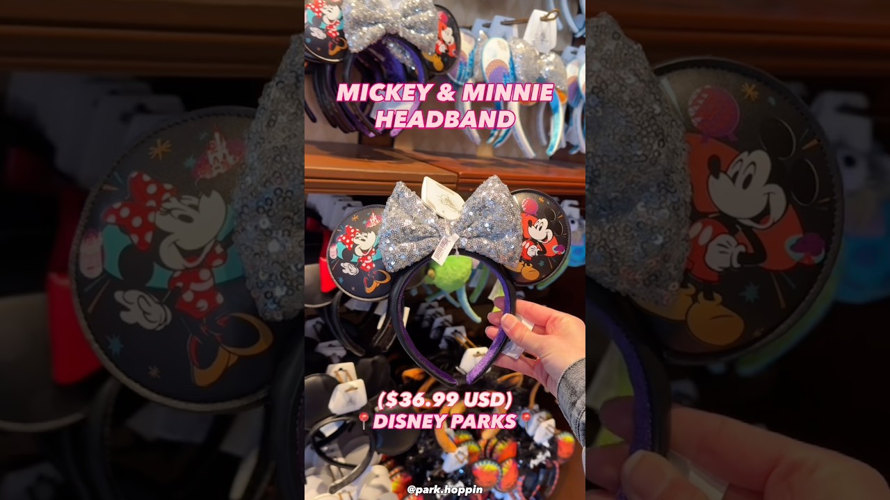 Повязка на голову с Микки и Минни ❤️ #Disney