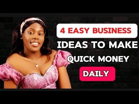 Top 5 BUSINESS IDEAS TO START AND MAKE QUICK MONEY 💰 2025 /business ...