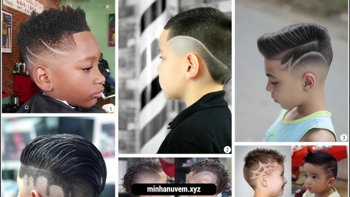 CORTE de cabelo MASCULINO DEGRADE ✂💈 CORTE de cabelo INFANTIL MASCULINO 