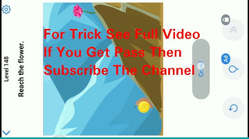 Easy Game Level 148 || Reach The Flower.