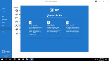 UiPath User Interface demo