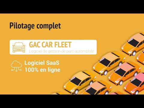 GAC Car Fleet, logiciel de gestion de flotte automobile