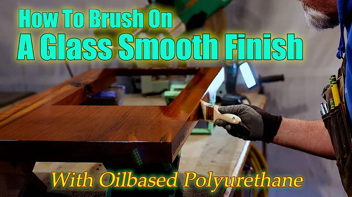 Så applicerar du en glas-like finish med oljebaserad polyuretan