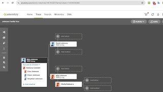 Easy Steps On How To Add Siblings On Ancestry Family Tree Creation | Adding Members In A Family Tree