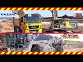 Stuttgart 21: Volvo EC380E & MAN TGS Dump Trucks, Wirtgen WR 240i,  PFA 1.3a, 30.03.2021.