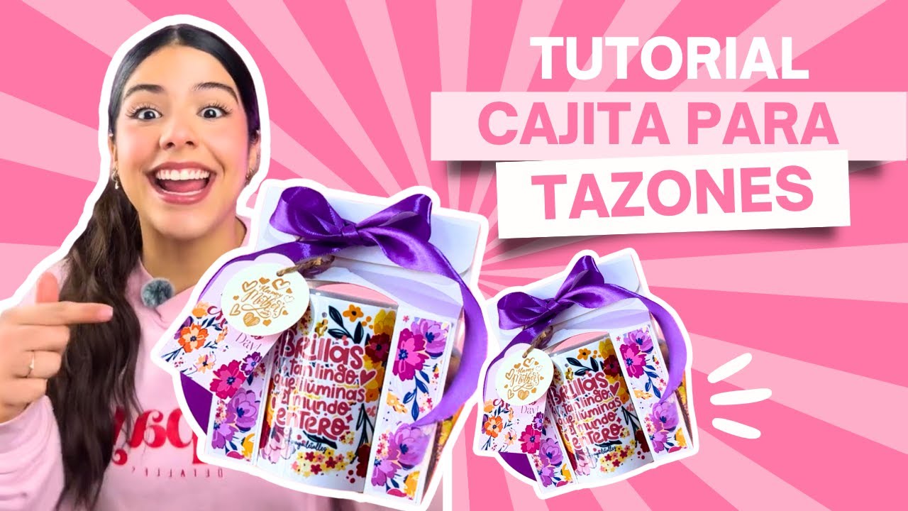 Cómo hacer una CAJA para TAZAS paso a paso✂️✅| Con poco dinero!