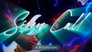 Sirens Call   A Mixolydian Synth Fusion Rock Backing Track uplifting Groove