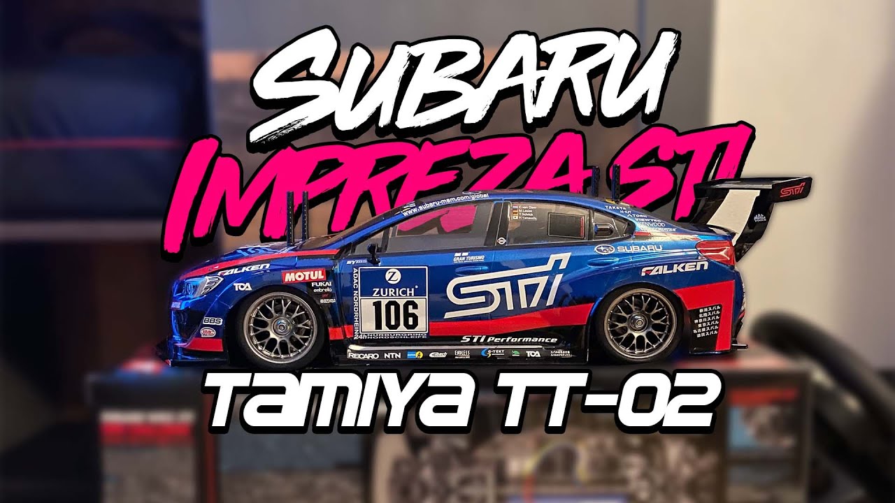Subaru Impreza STI 24H Edition I Tamiya TT-02 - YouTube