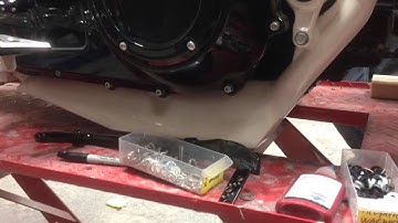 30" Bagger Harley frame lay fail safe mechanism