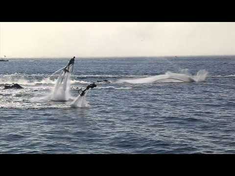 Полеты человека уже давно не фантастика (Flyboard)