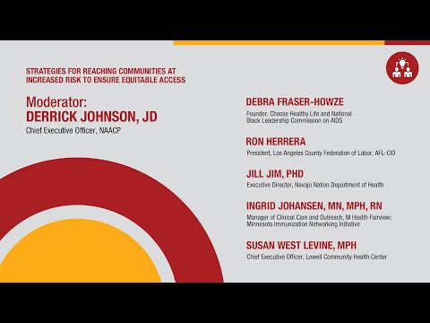 National Forum on COVID-19 Vaccine Town Hall: Strategies for Reaching Communities at Increased Risk - National Forum on COVID-19 Vaccine Town Hall: Strategies for Reaching Communities at Increased Risk