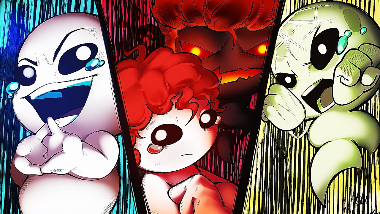 Isaac, But Taking Damage Swaps My Character