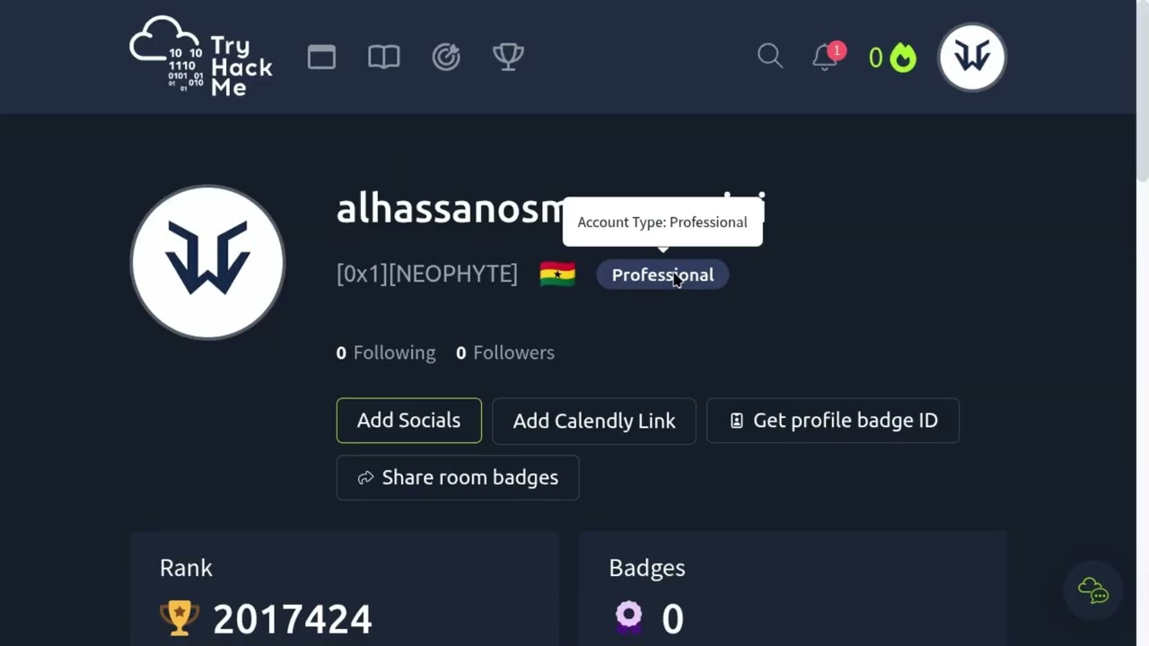 ⁣TryHackMe Beginner Tutorial 2026   Full Dashboard Walkthrough & Cybersecurity Learning Guide