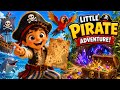 Baby nursery rhymes songs - Little Pirates adventure songs and bed time story #kidssongs