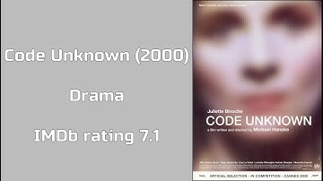 Code Unknown (2000) - Trailer
