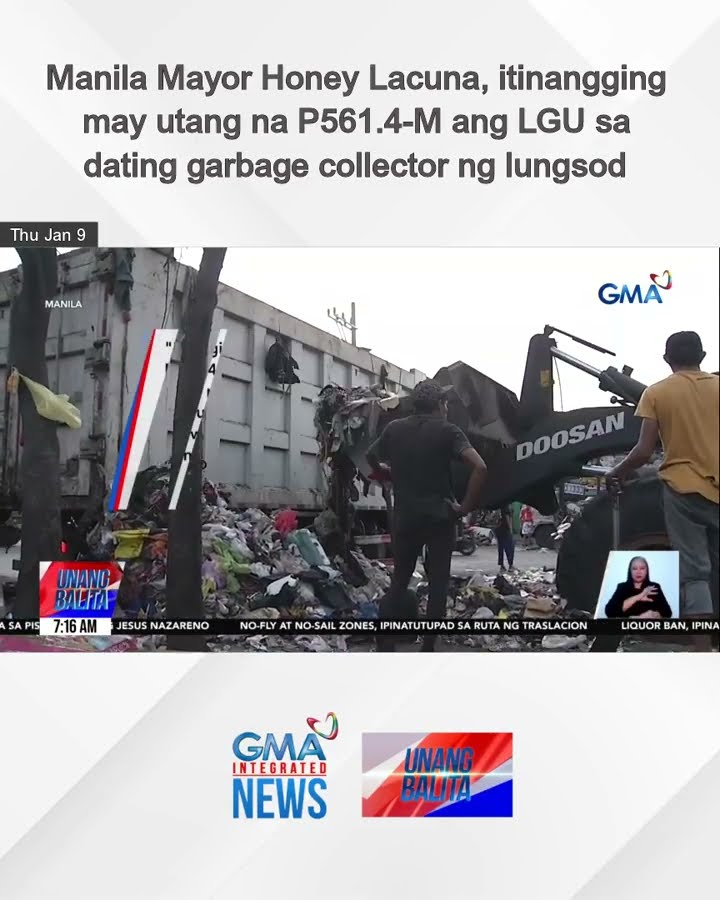 Manila Mayor Honey Lacuna, itinangging may utang na P561.4-M ang LGU sa dating... | Unang Balita