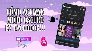 Cómo activar modo oscuro en Facebook 🖤 screenshot 3