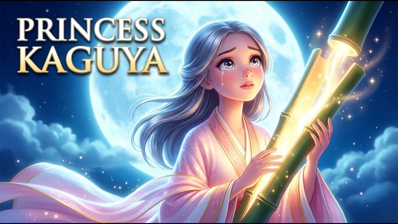 Принцесса Кагуя | Девочка, найденная в бамбуковом стебле (День 62)