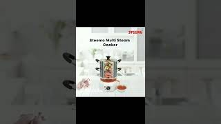 Steemo Multi Steam Cooker Steam Everything With Steam No Water, No Flavor Loss Steemo Magic