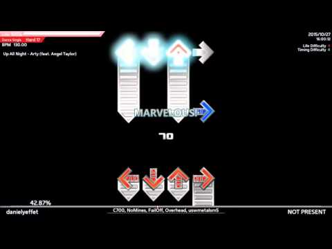[Stepmania] Arty ft. Angel Taylor - Up All Night (92%, A)