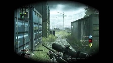 CoD4 2v2 Sniping