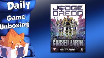 Daily Game Unboxing - Judge Dredd: The Cursed Earth