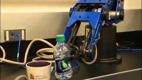 Robotic arm demo video: SCORBOT-ER 4u