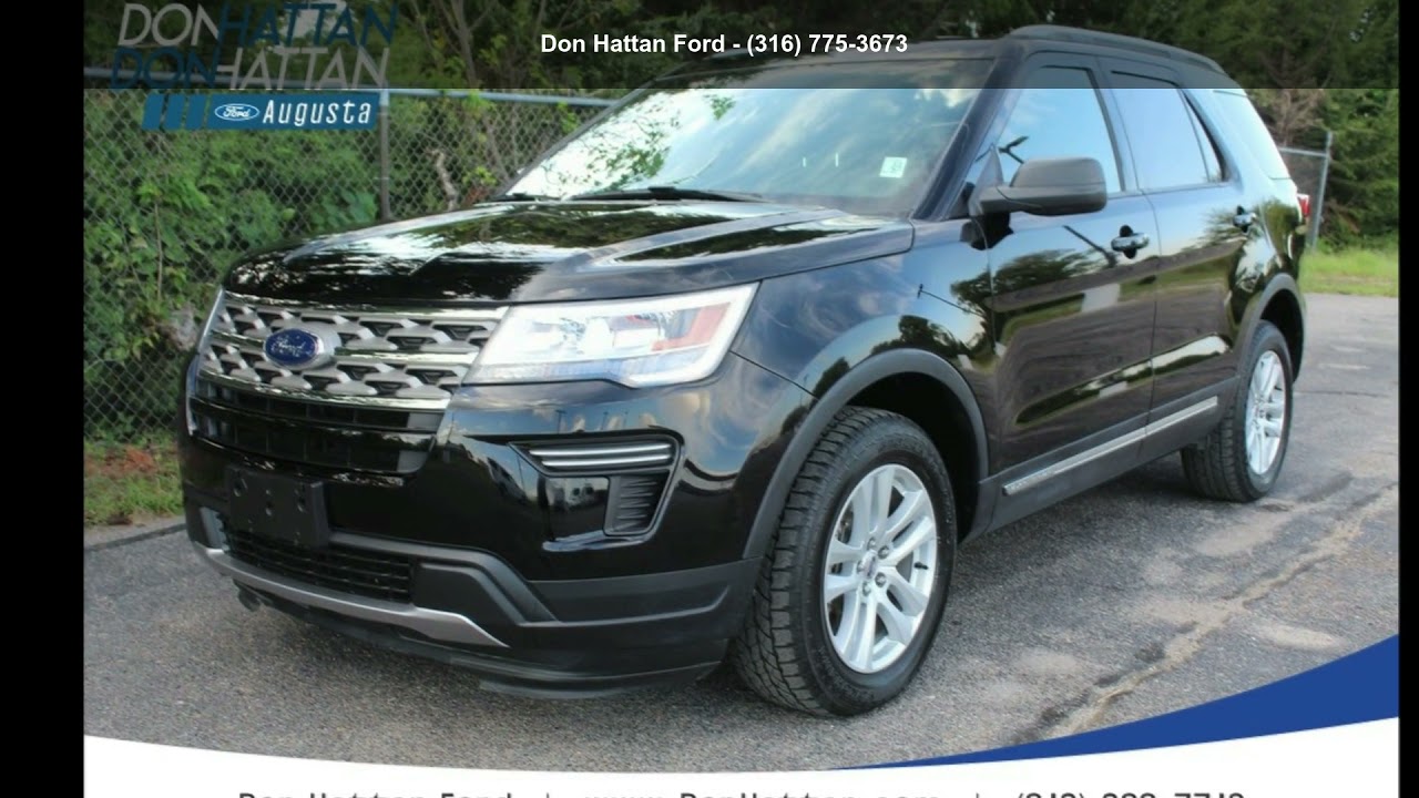 2018 Ford Explorer XLT Don Hattan Ford Augusta KS 67 YouTube