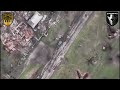 What you wont see on mainstream media - Drone Bombs Russian Infantry