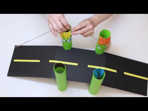 Kağıt havlu rulosundan KÖPRÜ / How to make a BRIDGE with paper towel rolls