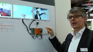 Multimedia application with three independent screens powered by Freescale i.MX6 on Qseven