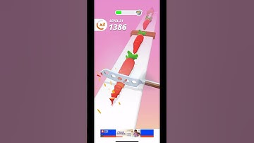perfect slice game play video #perfectslice #perfectslicesgameplay #satisfyinggames #games